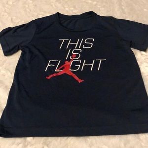 Dri-fit size 7 dark blue T-shirt